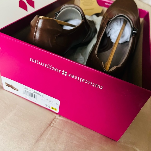 NEW! Naturalizer brown shoes size 8.5 - Picture 3 of 3